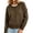 Coffee_#02, variant on Womens 2026 Leopard Cardigan Cropped Button Up Sweater | Loose Fit Long Sleeve, Open Front Cheetah Print, Comfy Crew Neck Fall Winter Knit Cardigan Jackets,Gray XL