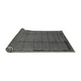 thumbnail image 2 of Ahgly Company Indoor Round Abstract Gray Modern Area Rugs, 5' Round, 2 of 4