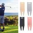 thumbnail image 1 of Cheers.US Durable Ball Marker Repair Golf Pitch Fork Groove Cleaner Golf Access, 1 of 7