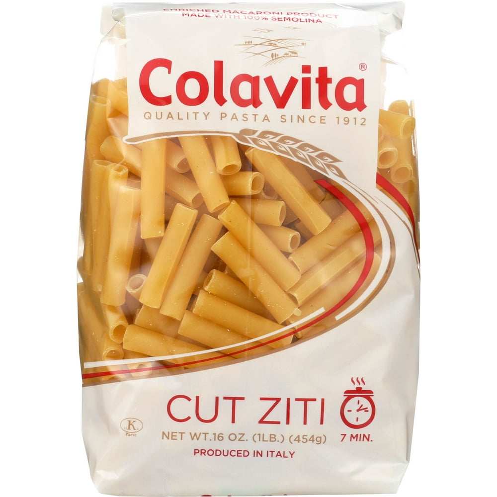 Colavita Cut Ziti Pasta, 16 Ounce
