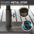 thumbnail image 6 of US Weight 40 LB Umbrella Base - Weighted Base for Use with Patio Table - For Poles Sizes 1.3-1.75", 6 of 6