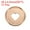 Rose Gold, variant on Uxcell 35mm Plastic Book Binding Discs Discbound Expansion Discs Plating Heart Binder Rings, Silver 11 Pack