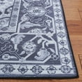 thumbnail image 6 of SAFAVIEH Tucson Brooke Traditional Machine Washable Area Rug, 5' x 8', Black/Beige, 6 of 14