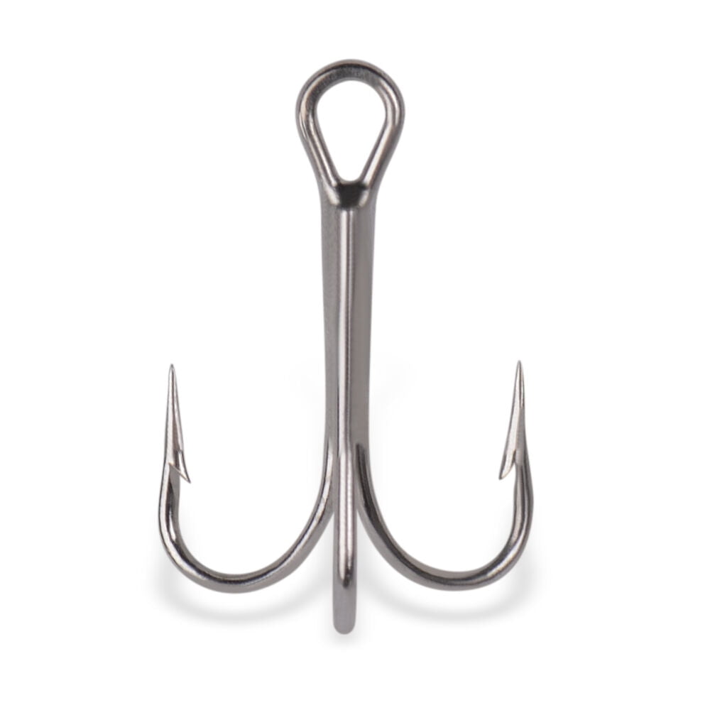Mustad Duratin Ringeye Sport Treble Hook 25/Box Size 8 3551DT-8/0-25