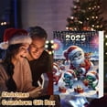 thumbnail image 4 of Pandas Christmas Countdown Calendar Gift Box - Interactive Advent Calendar Ornament Family Tradition Holiday Activity Gift Set(A), 4 of 5