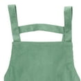 thumbnail image 3 of Unique Bargains Women Kitchen H Shoulder Corduroy Apron with Pockets for Cooking Green, 3 of 6
