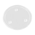 thumbnail image 4 of Plato redondo de vidrio transparente para velas, bandeja para velas, plato para aperitivos resistente al calor, pequeña bandeja de joyería para sala DI 105 cm, 4 of 9