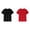 Red & Black, variant on JFOPQVSM 2-Pack Kids/Girls/Boys/Teen Active Quickly Dry Breathable T-Shirts Short Sleeve Shirts Athletic Performance T-Shirt