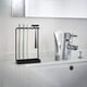 thumbnail image 2 of Injueey Soporte para cepillo de dientes, estante de hierro forjado para baño, estante de almacenamiento de artículos de tocador para baño no Almacenamiento y organización del hogar Negro Injueey HA024981-01, 2 of 6