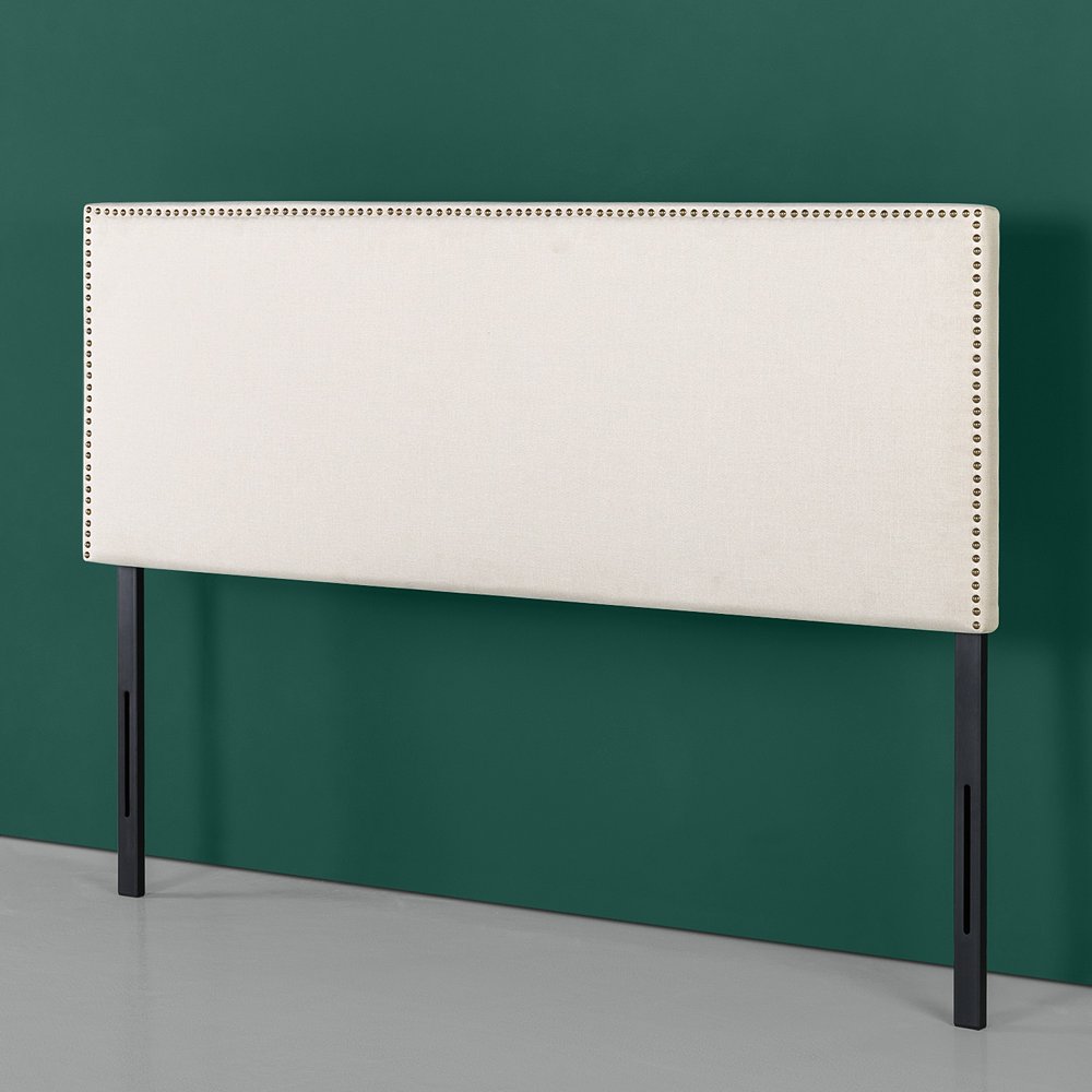 Zinus Jake Upholstered Headboard, Queen, Taupe