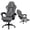 Dark Gray, variant on Auxe Gaxe Gaming Chairs for Adults with Footrest,Ergonomic PU Leather PC Gaming Chair,High Back Reclining Computer Desk Chair with Lumbar Support and Headrest