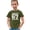 Military Green Shirt, variant on I was 6 Now I'm 7 Unisex Birthday Shirt for Boys & Girls Trendy Check 7th Birthday Tee Military Green Shirt Youth Medium