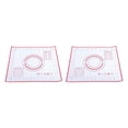 thumbnail image 2 of Alfombrilla rodante antiadherente de grado alimenticio Advancent accesorio de cocina rojo negro 60x40cm 40x30cm 26x29cm, 2 of 5