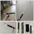thumbnail image 3 of Telescopic Blind Cane - Reflective Folding Walking Stick for Vision Impaired and Blind ,Lnclude Nylon Bag + Optional Crutch tip, 3 of 5