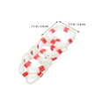 thumbnail image 5 of WEUVEB 12pcs Mini Lifebuoy Swim Ring For Dollhouse Nautical Decoration Mediterranean Style Diy Craft Accessories, 5 of 8