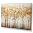thumbnail image 2 of Designart "Golden Harmony Tree Landscape" Landscape Trees Canvas Art Print, 2 of 7