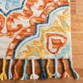 thumbnail image 3 of SAFAVIEH Aspen Tris Southwestern Wool Runner Rug, Beige/Rust, 2'3" x 8', 3 of 7