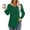 AA04-Dark Green, variant on Long Sleeve Blouses for Women Dressy Casual Pleated Shirts Fall Fashion Crew Neck Tunic Tops for Leggings Trendy Clothes Purple XL