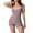 Purple, variant on Lace Trim Shapewear Bodysuits For Women Tummy Control Seamless Waist Trainer Body Shaper Slimming Full Body Suits