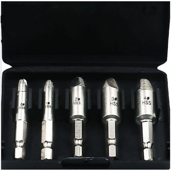 Boovnll Tool Kit, Screw Extractor High Speed Steel Broken Wire Extractor, Tool Set, Home Essentials, Household Essentials