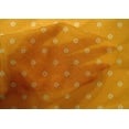 thumbnail image 4 of oneOone Cotton Silk Fabric Geometric & Floral Block Printed Fabric 1 Yard 42 Inch Wide, 4 of 4