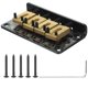 thumbnail image 1 of WEUVEB Bridge Tailpiece De Cobre Para Cuatro Cuerdas Con Ajuste De Entonación Y Altura, 1 of 6
