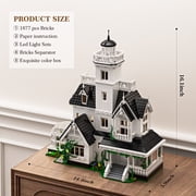 Magic House Building Blocks Kit Practical Owens House Model Decor Gift for Friends