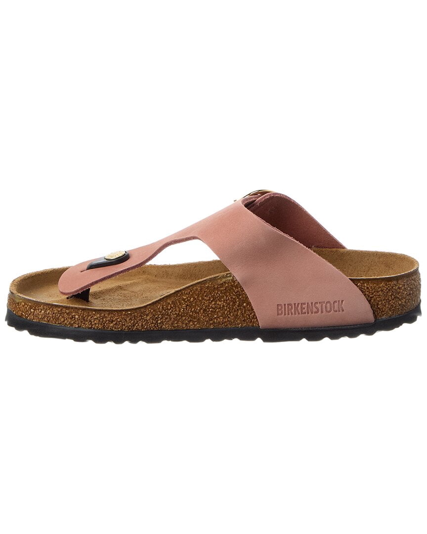 Birkenstock Gizeh Big Buckle Leather Sandal, 35, Pink