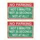 thumbnail image 3 of 2pcs Custom Car Signs No Parking Safety Warning Stickers, 3 of 4
