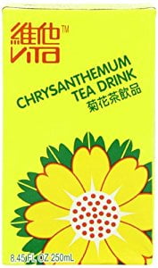NineChef Bundle - Vitasoy Tea Chrysanthemum Tea 6 Count 8.45 Ounce + 1 NineChef Brand Long Handle Spoon