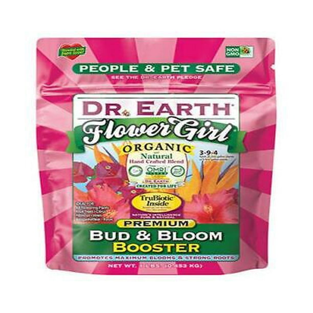 3PC Dr. Earth Flower Girl Organic Bud & Bloom Booster 1 lb