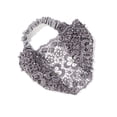 thumbnail image 4 of Wide Headbands for Women Non Slip Blossom Hollow Out Headband Accessory Hoop Head Accessories Hairband Soft Head Bands Hair Bands Turban Caps for Women Grey One Size, 4 of 4