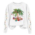 thumbnail image 2 of Neewe Womens Oversized Sweatshirts Hoodies Fleece Crewneck Sweaters MXsual Tops Comfy Fall Fashion Outfits Winter Clothes 2025, 2 of 4