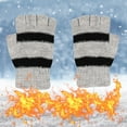 thumbnail image 4 of Black and Friday Deals 2023 Taqqpue Heated Gloves for Women and Men Winter Gloves Electric USB Hands Warmers Heated Mittens Knitting Hand Full Finger Heating Gloves Washable Design Christmas Gifts, 4 of 9