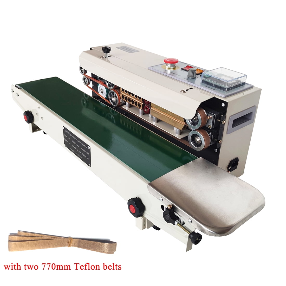 INTBUYING Horizontal Auto Sealer PVC Bag Continuous Sealing Machine