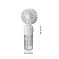 thumbnail image 3 of EUDIDV Portable Fan Portable Misting Fan USB Rechargeable Fan 4-speed Airflow Neck Hanging Suitable For Travel Home Office And Bedroom;Suitable for Indoor and Outdoor Use, 3 of 6
