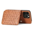 thumbnail image 6 of Elehold Luxury Leather Lanyard Wallet Case for iPhone 14 Pro Max 6.7 inch Magnetic Closure with Hand Strap Card Cash Slot Shockproof Kickstand Support Magnetic Car Mount Stylish Phone Case,Brown, 6 of 12
