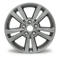 16" Wheel Rim 16x6.5-inch 5-Lug Silver Grey, for 2016-18 Hyundai Elantra, Replacement Aolly Rims