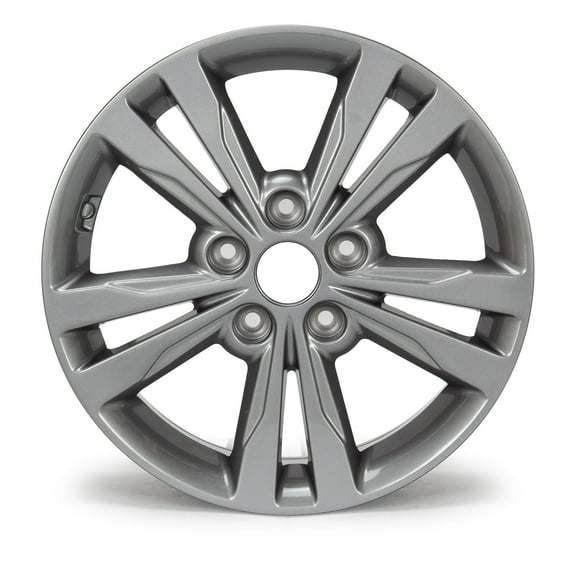 16" Wheel Rim 16x6.5-inch 5-Lug Silver Grey, for 2016-18 Hyundai Elantra, Replacement Aolly Rims