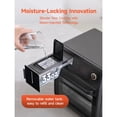 thumbnail image 3 of OUNIN Air Fryer Toaster Oven Combo 16 QT 11-in-1 Countertop Convection Steam Oven with Bake Roast Dehydrate Dual Cook Self-Cleaning, 3 of 13