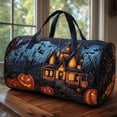thumbnail image 4 of Halloween Tote Bag, Quilted Padded Printed Travel Tote Bag, Soft Handle Casual Handbag for Everyday Use, 4 of 6