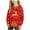 Red, variant on Taqqpue Boys Girls Christmas Sweatshirt Long Sleeve Christmas Printed Shirts Blouse Fall Winter Ugly Christmas Sweater Pullover for Kids 1-15T