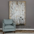 thumbnail image 3 of Uttermost Bright Morning Firwood Abstract Art in Blue/Bronze/Gold/White, 3 of 3