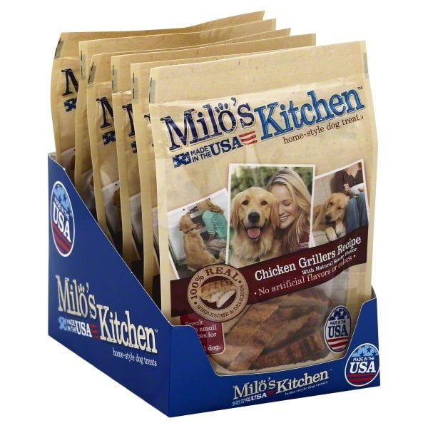 Milo's Kitchen Chicken Grillers Chicken Recipe With Natural Smoke