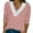 Pink, variant on EDFBUYKRS Blouses for Women Long Sleeve Shirts Casual Dressy Pleated Tunic Tops L