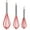 Red, variant on 3Pcs 8+10+12Inch Silicone Whisk,Non Stick Kitchen Whisks for Cooking,Stainless Steel Metal Wire Silicone Rubber Coated Wisk,Heat Resistant & Non Scratch,Perfect for Eggs, Bread Wisking Tool