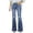 Blue, variant on Sngxgn High Waisted Bell Bottom Jeans for Women Flare Jeans for Women Stretch Wide Leg Jeans(Blue,S)