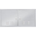 thumbnail image 1 of Porte d'Accès Simple pour Cuisine Extérieure 30 Pouces x 14 Pouces en Acier Inoxydable Ventilée, Îlot de Rangement pour Barbecue pour Station de Grillade, Armoire Extérieure, Salle Utilitaire, 1 of 6