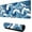 Blue and White Wave, variant on Japanese Wave of Kanagewa Large Gaming Mouse Pad XL,with Stitched Edges Long Extended Waterproof Desk Mat Non Slip Blue and White Big Wave Mousepad 31.5 X 11.8 Inch