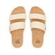thumbnail image 2 of Sandalia Slide REEF Cushion Vista de piel vegana para mujer 7, 2 of 7